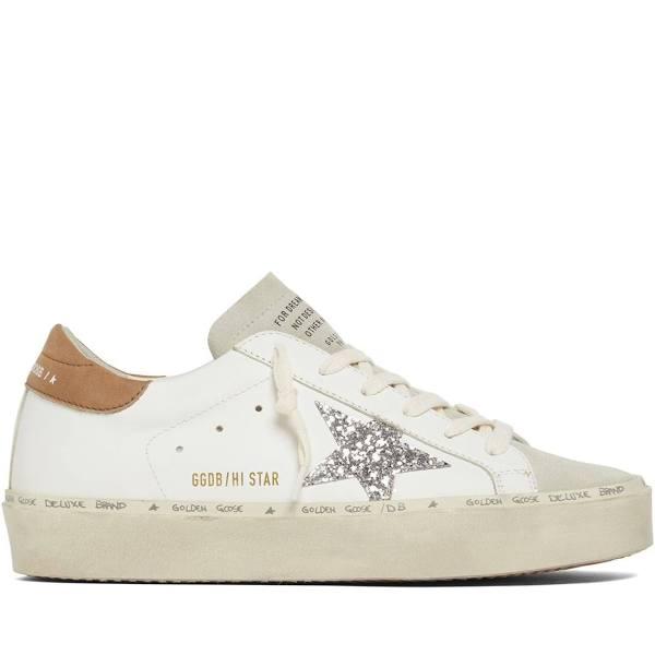 Golden Goose Leather Hi Star Sneakers - White - 40