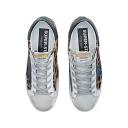 Golden Goose Leather Leopard Print Superstar Sneakers - Brown - 35