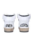 Golden Goose Leather Sky Star High-Top Sneakers - White - 40