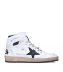 Golden Goose Leather Sky Star High-Top Sneakers - White - 40