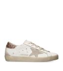 Golden Goose Leather Super-Star Sneakers - White - 36