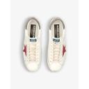 Golden Goose Leather Superstar Sneakers - White - 44