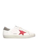 Golden Goose Leather Superstar Sneakers - White - 44