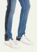 Golden Goose Men's Stardan Suede Star Leather Low-top Sneakers
