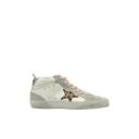 Golden Goose Mid Star Leather Sneakers White
