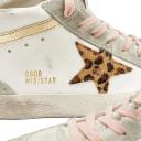 Golden Goose Mid Star Leather Sneakers White