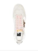 Golden Goose Mid Star Leather Sneakers White