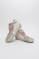 Golden Goose Mid Star Leather Sneakers White