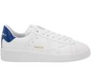 Golden Goose Purestar Leather White Bluette