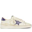 Golden Goose Purestar Leather White Bluette