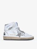 Golden Goose Sky Star High-Top Sneakers - White - 40