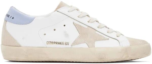 Golden Goose SSENSE Exclusive White Super-Star Sneakers