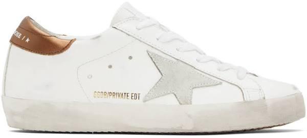 Golden Goose SSENSE Exclusive White Super-Star Sneakers