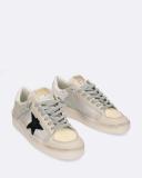 Golden Goose Stardan Sneaker - Sand/ Light Silver/ Black/ White 36