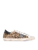 Golden Goose Super-Star Leopard Print Sneakers