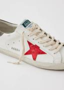 Golden Goose | Super-Star Sneakers White/Red/Dark Grey / 41