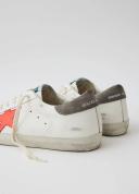 Golden Goose | Super-Star Sneakers White/Red/Dark Grey / 44