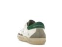 Golden Goose Super-Star White Silver Green