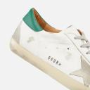 Golden Goose Superstar Sneakers 41 White,Green Leather