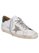 Golden Goose Superstar Sneakers 41 White,Green Leather