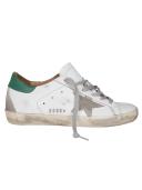 Golden Goose Superstar Sneakers 41 White,Green Leather