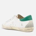 Golden Goose Superstar Sneakers 43 White,Green Leather