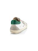 Golden Goose Superstar Sneakers 44 White,Green Leather