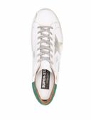Golden Goose Superstar Sneakers 45 White,Green Leather