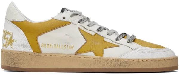 Golden Goose White Ball Star Sneakers