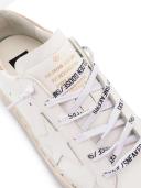 Golden Goose White Leather Hi Star Sneakers - 36