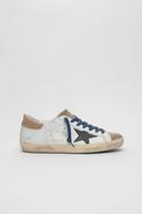 Golden Goose White Leather Super Star Sneakers - 44