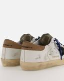 Golden Goose White Leather Super Star Sneakers - 44