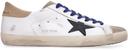 Golden Goose White Leather Super Star Sneakers - 44