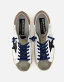 Golden Goose White Leather Super Star Sneakers - 44