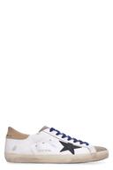 Golden Goose White Leather Super Star Sneakers - 44