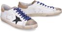 Golden Goose White Leather Super Star Sneakers - 44