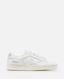 Golden Goose White & Navy Purestar Sneakers