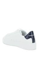 Golden Goose White & Navy Purestar Sneakers