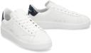 Golden Goose White & Navy Purestar Sneakers