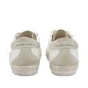 Golden Goose White- Red Leather Super Star Sneakers WHITE/ICE/RED