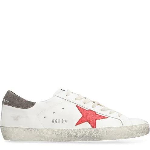 Golden Goose White Super-Star Sneakers