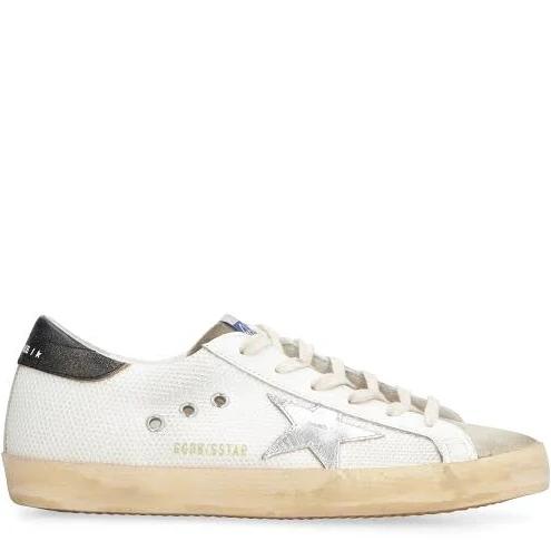 Golden Goose White Super-Star Sneakers