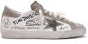 Golden Goose White Super-Star Sneakers