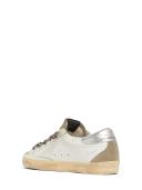 Golden Goose | Women 20mm Super Star Leather Sneakers White/bordeaux 35