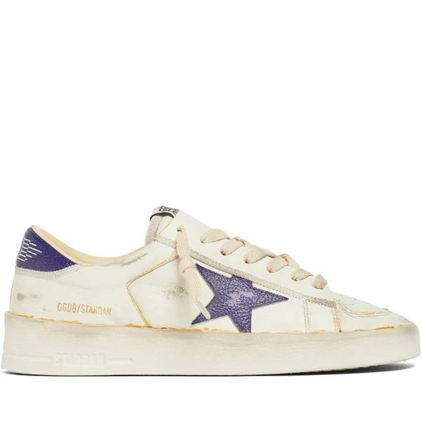 Golden Goose | Women 30mm Stardan Nappa Leather Sneakers White/Violet 42
