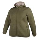 Gondwana Women's Domino Sherpa Lined Fleece Jacket Plus Size