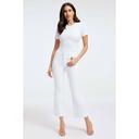 Good American Good Legs Crop Mini Bootcut Jeans | White | Size 18 | Shopbop