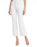 Good American Good Legs Crop Mini Bootcut Jeans | White | Size 18 | Shopbop