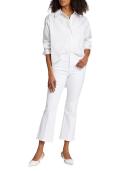 Good American Good Legs Crop Mini Bootcut Jeans | White | Size 18 | Shopbop
