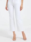 Good American Good Legs Crop Mini Bootcut Jeans | White | Size 18 | Shopbop